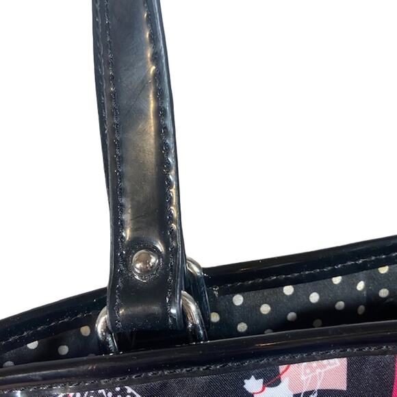 Lulu Guinness London Scottie Dog Shoulder Bag Small Tote Women - Picture 8 of 12